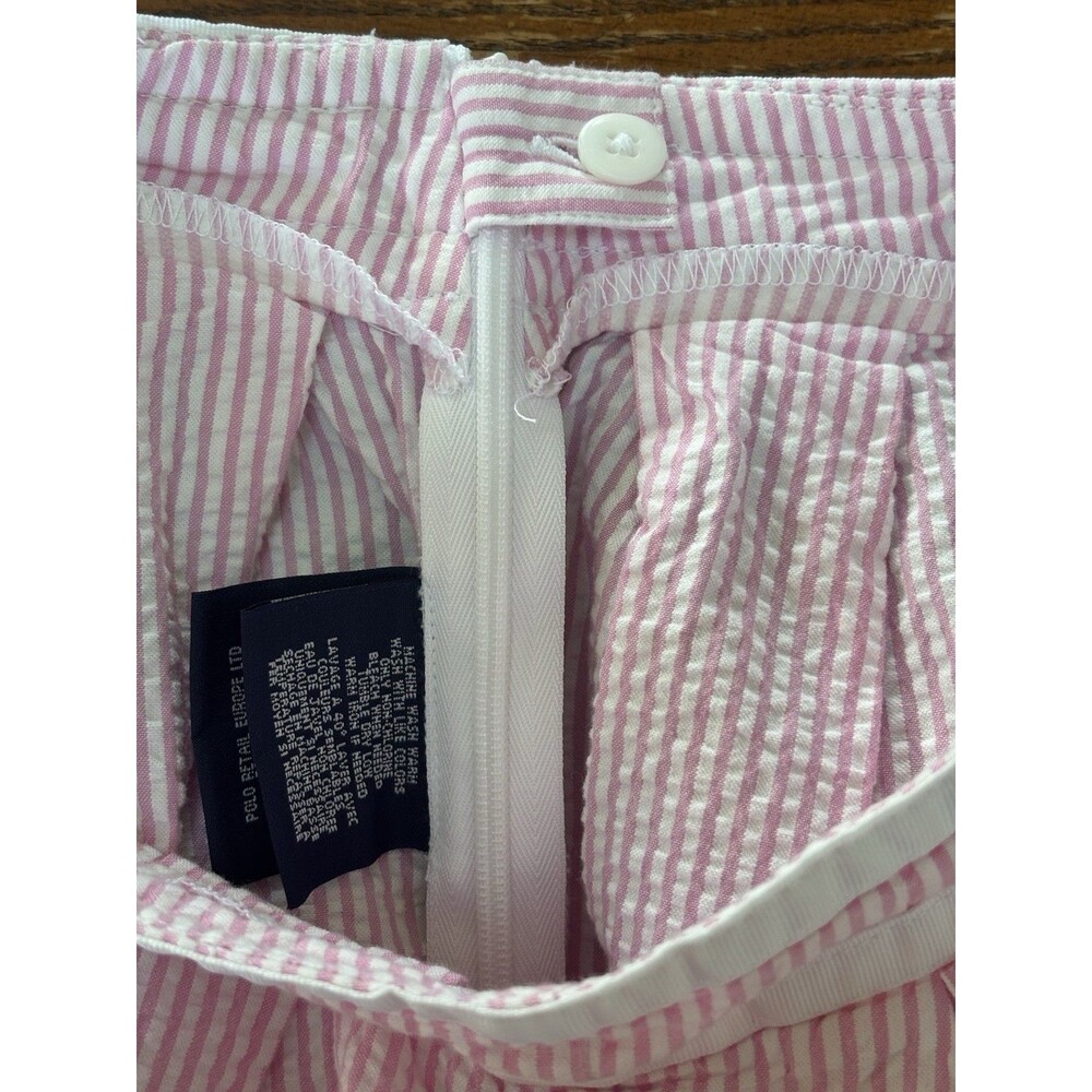 Polo Ralph Lauren Girls Pink & White Skirt Size 6X 100% Cotton - Picture 7 of 7